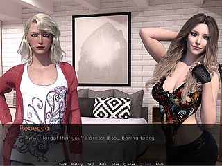 Huge 3D animated manhood in action