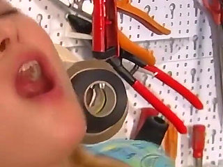 My Boss Fucks Me in the Workshop