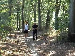 This Teen Is Examined in Detail in the Forest