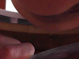 Dyanna Smokes on Her Live Toilet