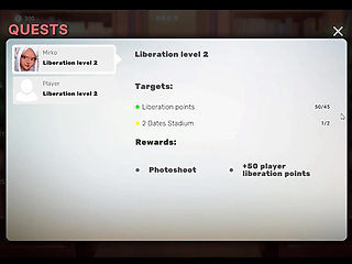 Horny Union Cap 2 - Photoshoot with a MILF and a Massage for a Naked MILF