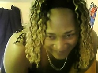 Curvy Ebony Cam Girl Plays with Fruit