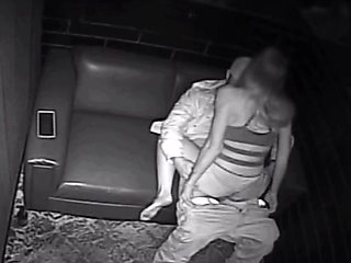 Blonde Stripper Bareback in club