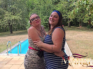 Maureen and Me Fucked Hard by Two Sports Fans on My Terrace: Big Intense Fuck