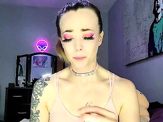 Amateur webcam slut creampie masturbate