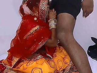 Couple romance in Karwachauth creampie