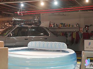 AV Jiali featuring bedmate's fucking porn