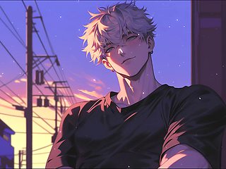 Yandere stalker claims you, kisses you, and makes you deepthroat him