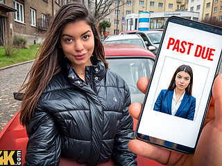 DEBT4k. A Beautiful Student girl doesn't mind getting fucked in exchange for having her Debt forgiven