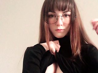 Curly Blonde Teen Records Solo Dildo Masturbation More at