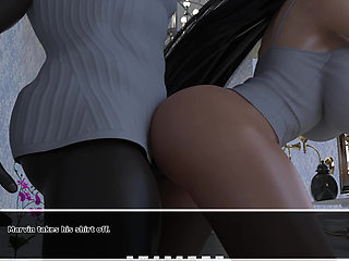Tifa's Dark Heaven Boyfriend Almost Catching His Girlfriend Cheating in the Toilet - Episode 17