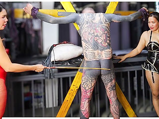 Dominafire Caning Slave