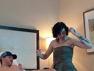 Petite Tatted Teen Sucking Dick - Compilation 3