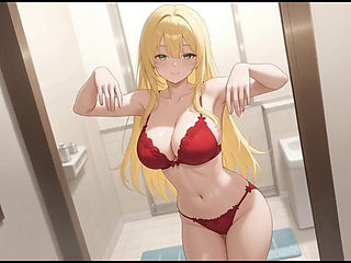 Supermarket Girl Falls in Love with Her Boss Anime Romance