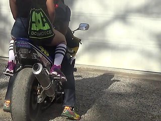Don Whoe gets so much pussy on his motorcycle