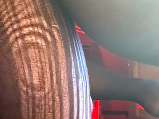 NYLON FUCKING MACHINE AND GAPING ASS