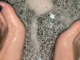 Sticky stuff on my feet