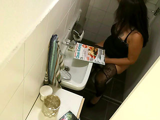 Beautiful Stepmother Makes a Smoking Video for Stepson