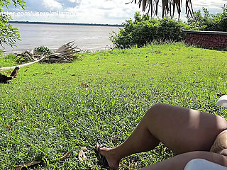 What is this panties hiding? Would you dare to sit beside