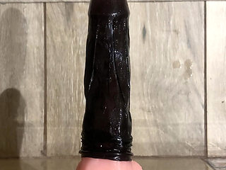 Back fuck dildo