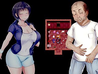 Hentai gameplay featuring big-titted anime characters