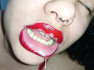 Best Blowjob Ever - Extreme Face Fuck and Deep Throat with 18 Year Old Indian Girl