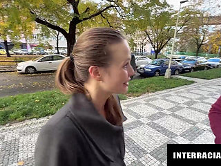 INTERRACIAL VISION - Hot Babe BBC DP'D & Fisted - Little Maly