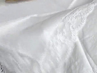 Cumming Training: Cum on My White Lace Handkerchief, Lady Victoria Valente