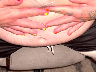 Belly Worship - Fat FTM Trans Man