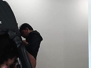 Double Glory Hole and Fan Fuck