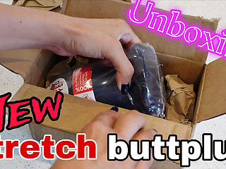 New Stretch Anal Butt Plug Unboxing