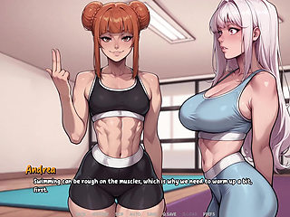 She Slurps BBC by the Pool - Shadows of Ambition 29 - Animated Cartoon Porn Game