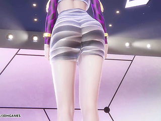 Mmd Mamamoo - Starry Night Evelynn Sexy Striptease League of Legends Hentai Uncensored