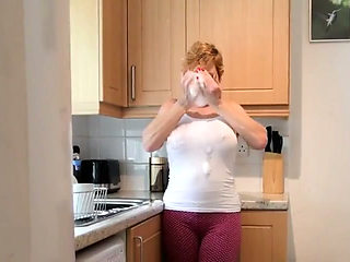 Who Loves a MILF in a Wet T-shirt Nipples Poking Through - Oh Damn Such a Tease Today - Have a Fabulous Weekend