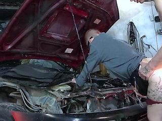 Sexy Mechanic Vilu Vidish Gets Pounded Toyota Ae101