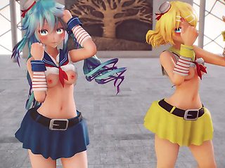 Mmd R-18 Anime Girls Sexy Dancing Clip 265