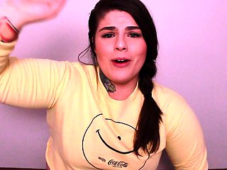 Real blonde amateur giving a POV blowjob