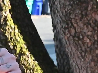 Boozing Tea and Licking Tits! Outdoors Extra Before Full Scene Fun