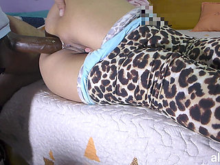 Anal Orgasm of My Slut Stepdaughter, I Fuck Her Ass Until She Comes