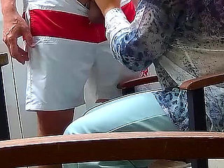 Muslim MILF Gives Me a Handjob and a Blowjob, and Swallows My Cum.