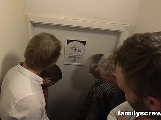 Cumming Together At A Swingers Club