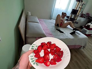 I Caught My Stepcousin Masturbating While Watching Porn [pov Eng]