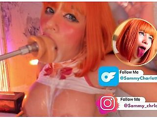 Tongue Out, Sliding All The Way To The Back Of My Throat Like A Good Girl Daddy