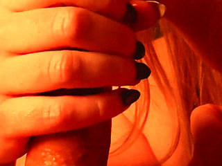 Perfect Girl Gives a Deep Blowjob with Lots of Spit - Sensual Asmr