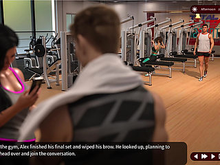 Whispers of Desire 7 Sarah and Alex Went to the Gym with Jessica