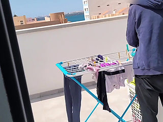 CAUGHT with a dick in my mouth! A condominium caught me in the closet with a cock in my mouth, what can I do now?