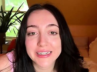 Hottest brunette solo webcam masturbation 2