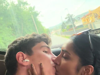 My Wife Gives Me an Amazing Blowjob on the Bus- Yasmina Khan