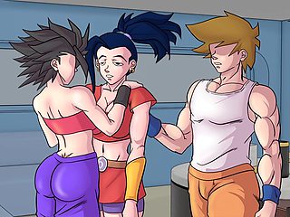 Bddie Kale wants a whole lot of dick in this Dragon Ball Z-themed adventure