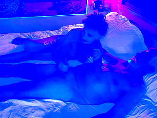 Two lighting experiments - One with Ultraviolet, The Other With an LED Strip